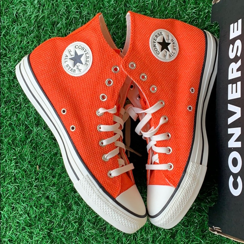 CONVERSE CTAS HI BOLD MANDARIN/FUEL ORANGE MEN’S - Picture 15 of 16